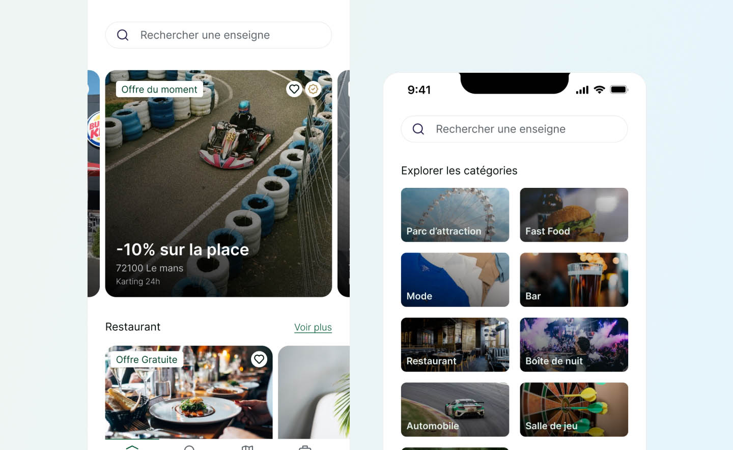 page-accueil-recherche-categories-unideal-ui