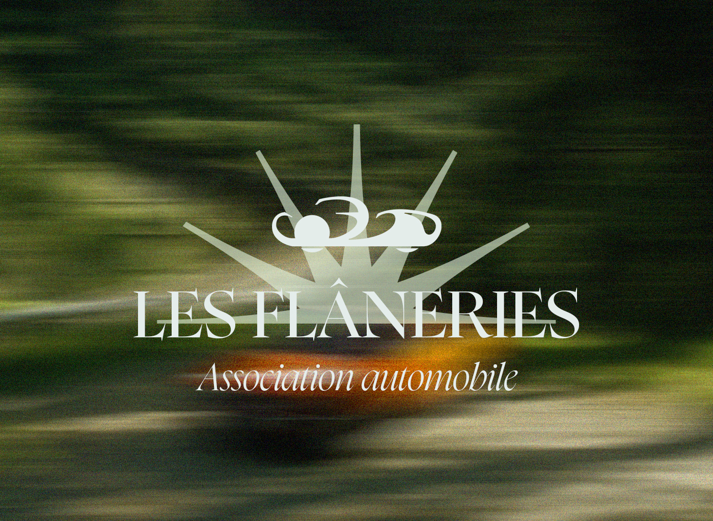 Visuel de couverture avec le logo - Les Flâneries